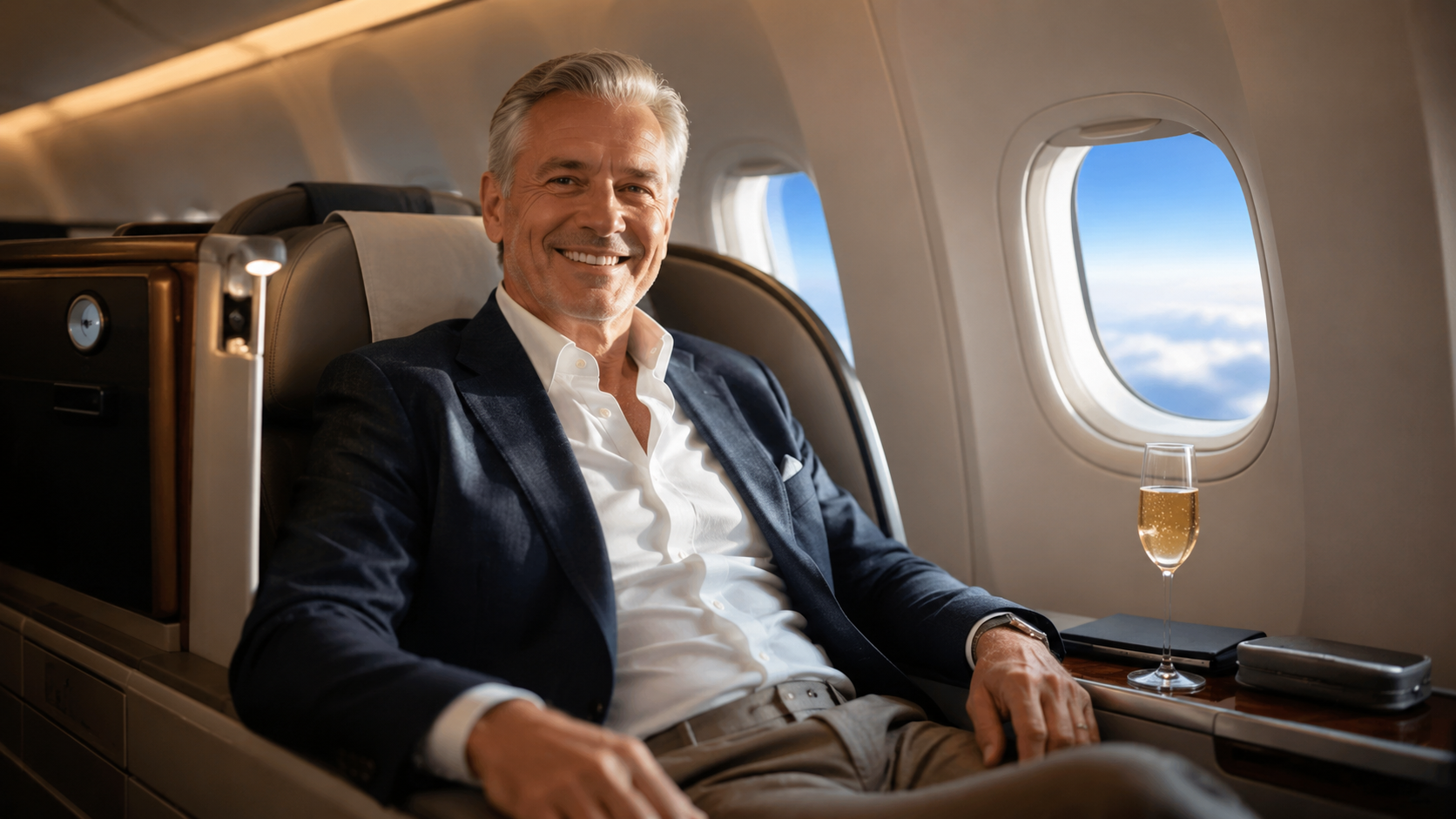 David Thompson — Business Class Traveler